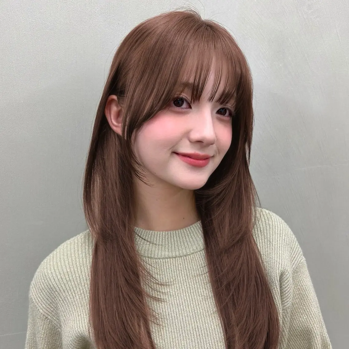 ロング ヘアカラー トリートメント 🌸透明感/レイヤー / 栗林 彩🌸のヘアスタイル