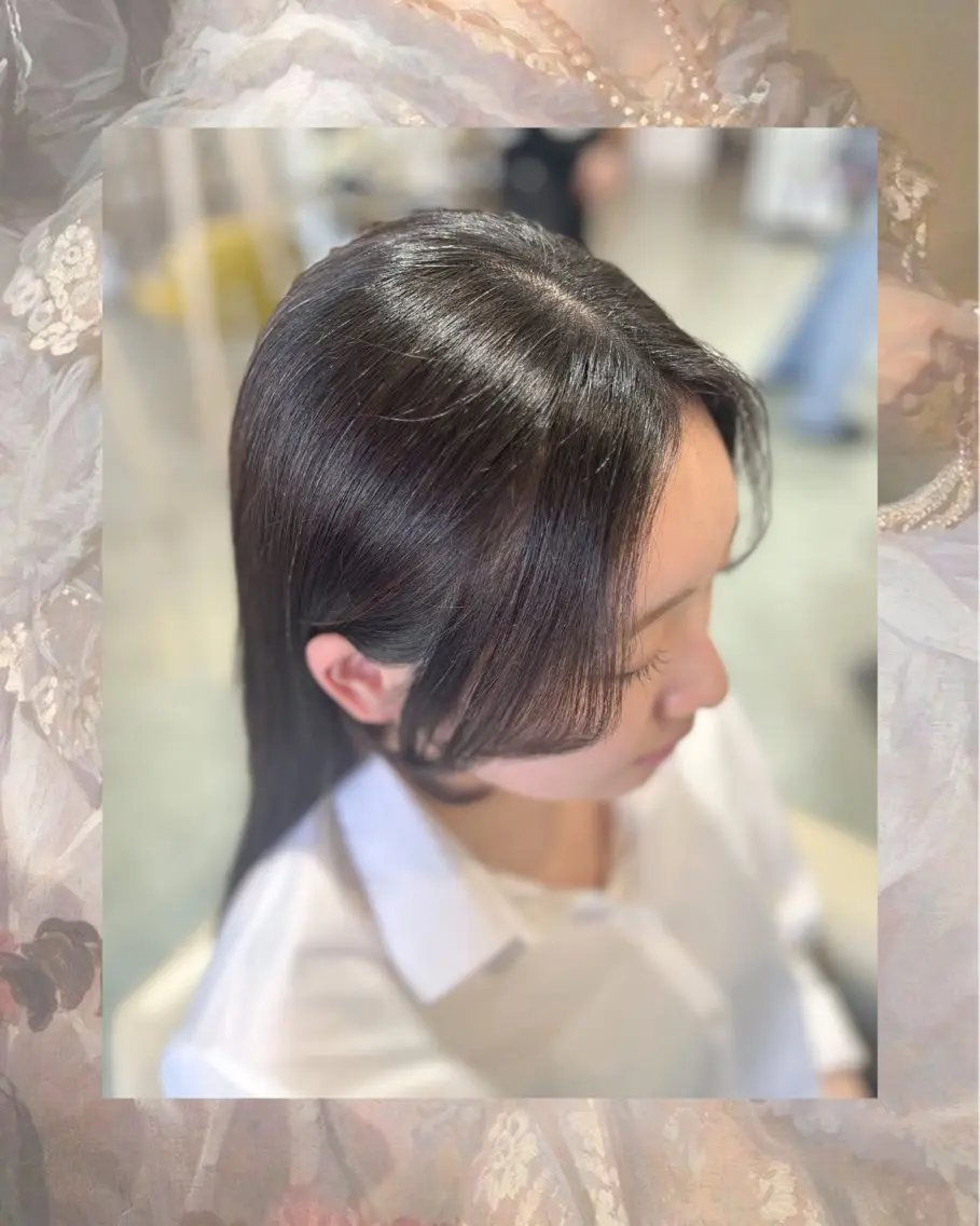 垢抜けフロントカット✨️前髪で印象は変わる🤍の写真