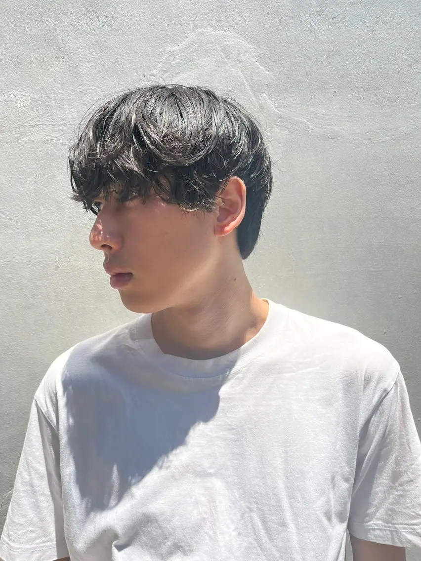 メンズカット+パーマ_15400円▶︎12000円の写真