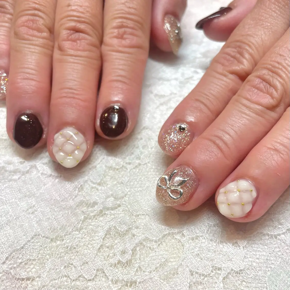 ネイル ハンドネイル Nail ヌシん家 AKANEのネイルデザイン