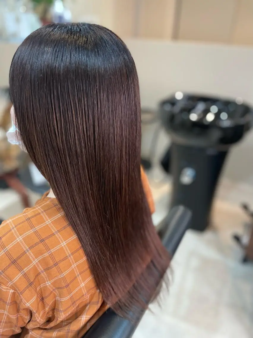 【平日限定】縮毛矯正＋カット＋トリートメントの写真