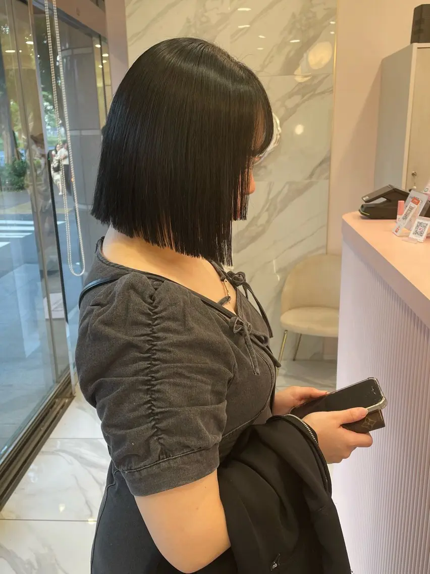 【7/11 18時​〜​限定‼️】【ボブスタイル】カットモデル🎀の写真