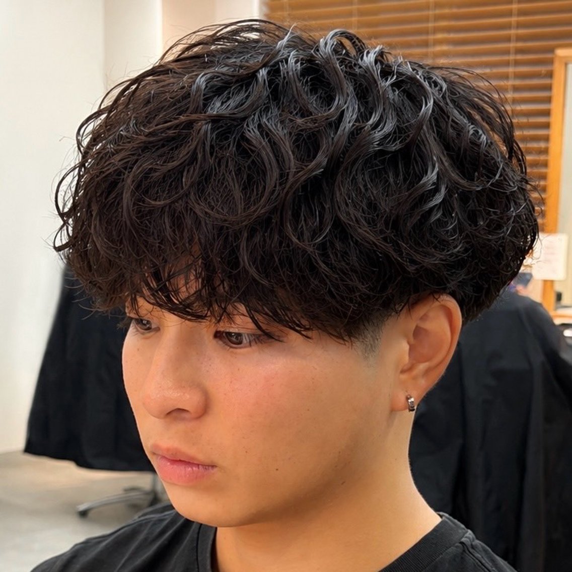 ショート パーマ メンズ カット パーマ メンズモデル募集 🚹✨/翔琉のヘアスタイル