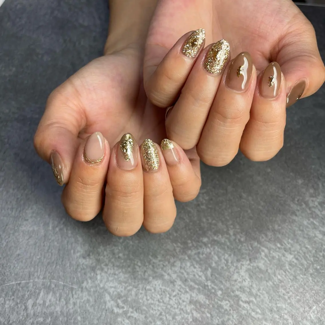 ネイル 持ち込み ハンドネイル Mnail mayuのネイルデザイン