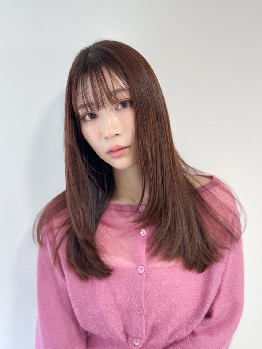 ロング カラー 艶カラー/ヘッドスパ ✨Ayariのヘアスタイル
