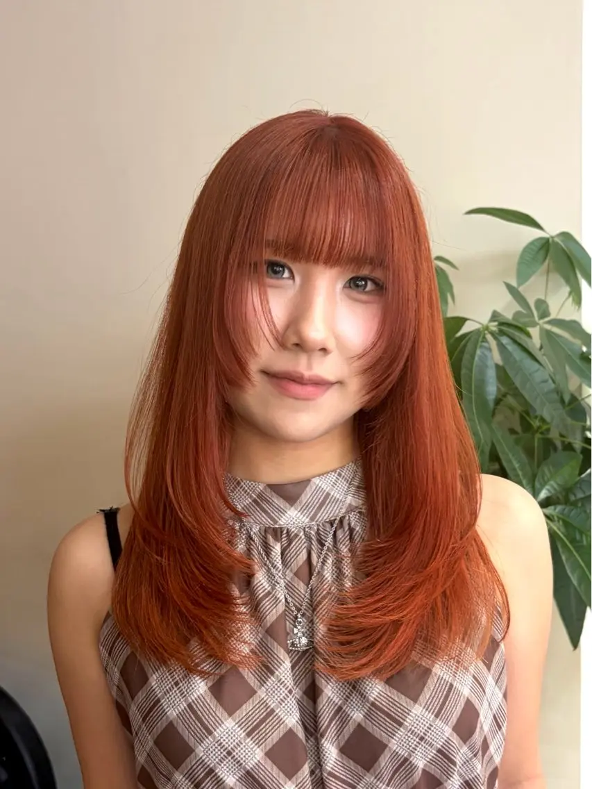 セミロング カラー カット ヘアカラー トリートメント sana/レイヤー /ボブ/透明感カラーのヘアスタイル