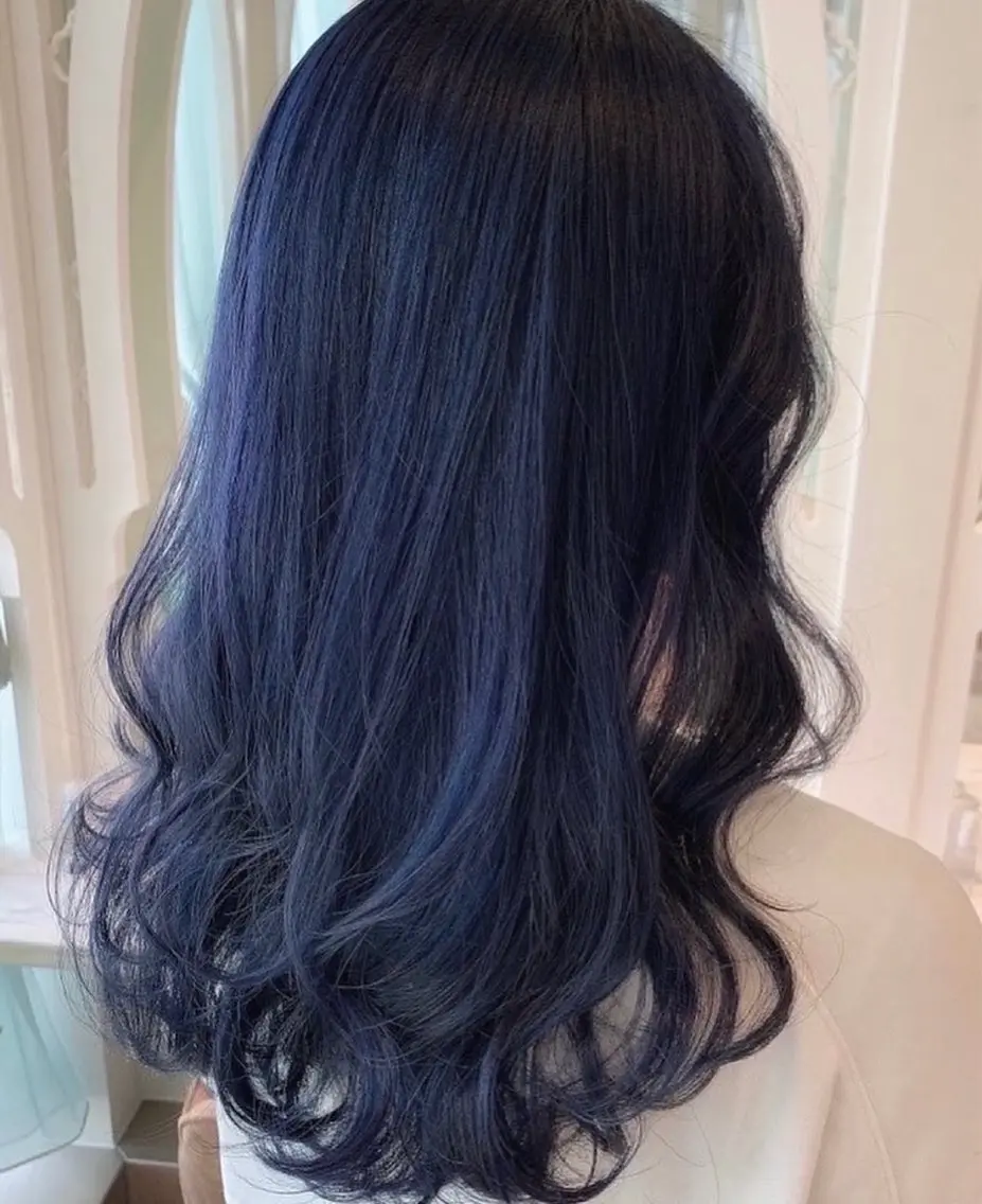 ロング カラー ヘアカラー 三井 千里のヘアスタイル