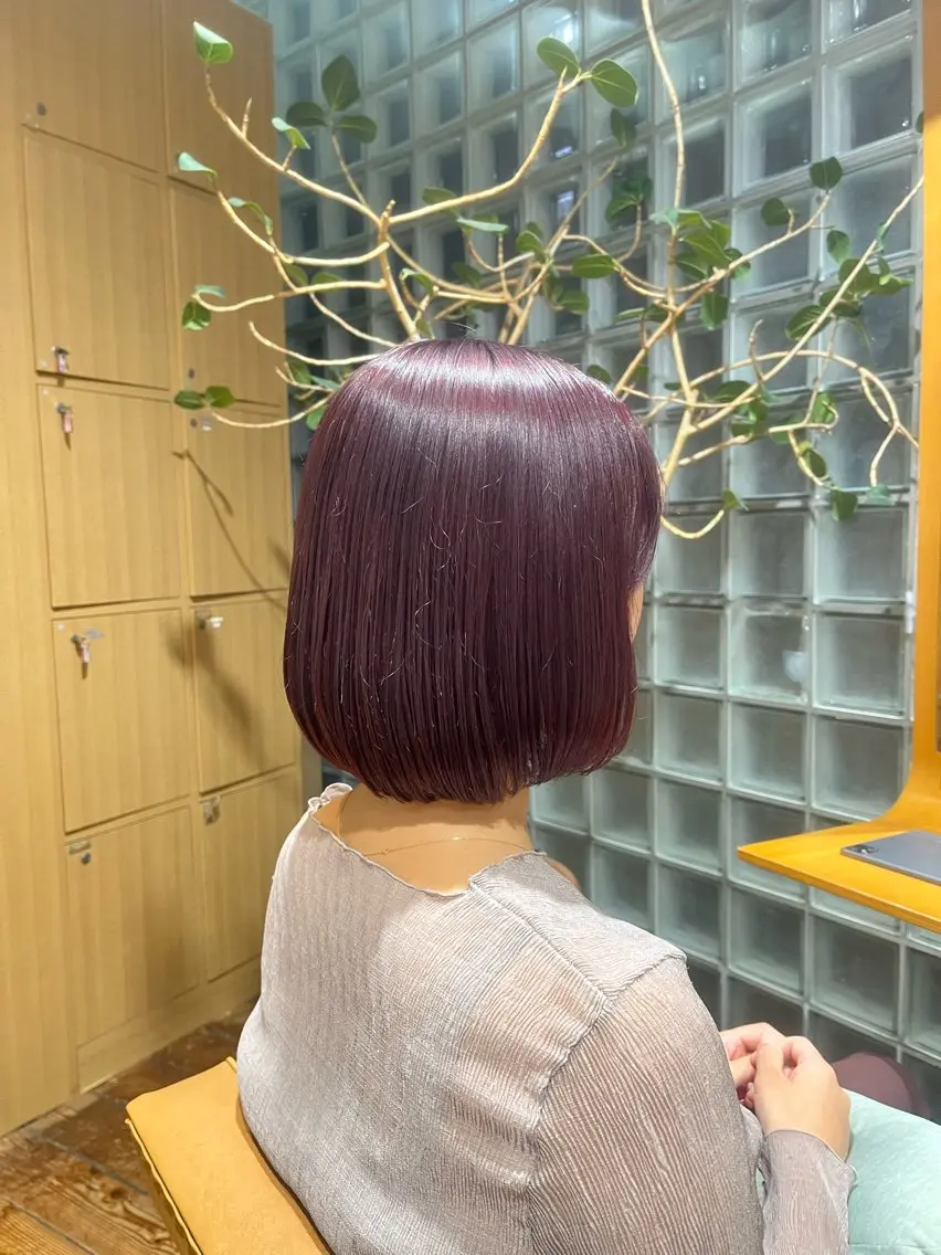 🌸春におすすめ🌸【カット➕暖色カラー】の写真