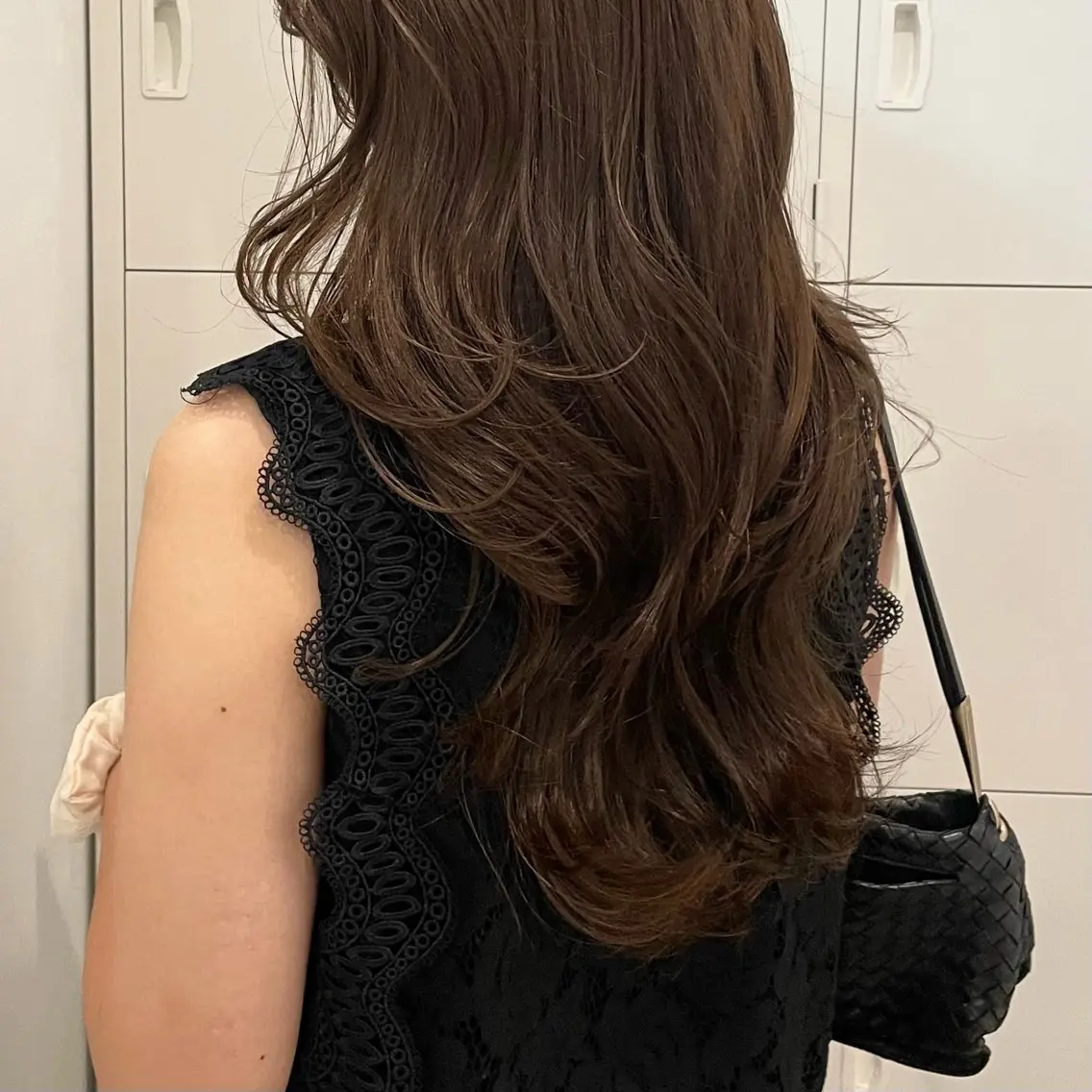 ロング カラー カット canon/レイヤー /透明感カラーのヘアスタイル