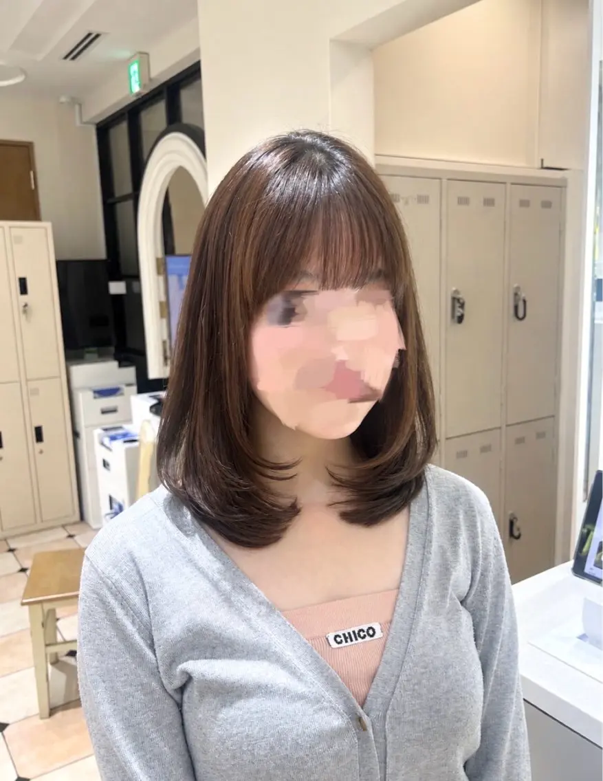 ミディアム あい 🎀⟡.·のヘアスタイル