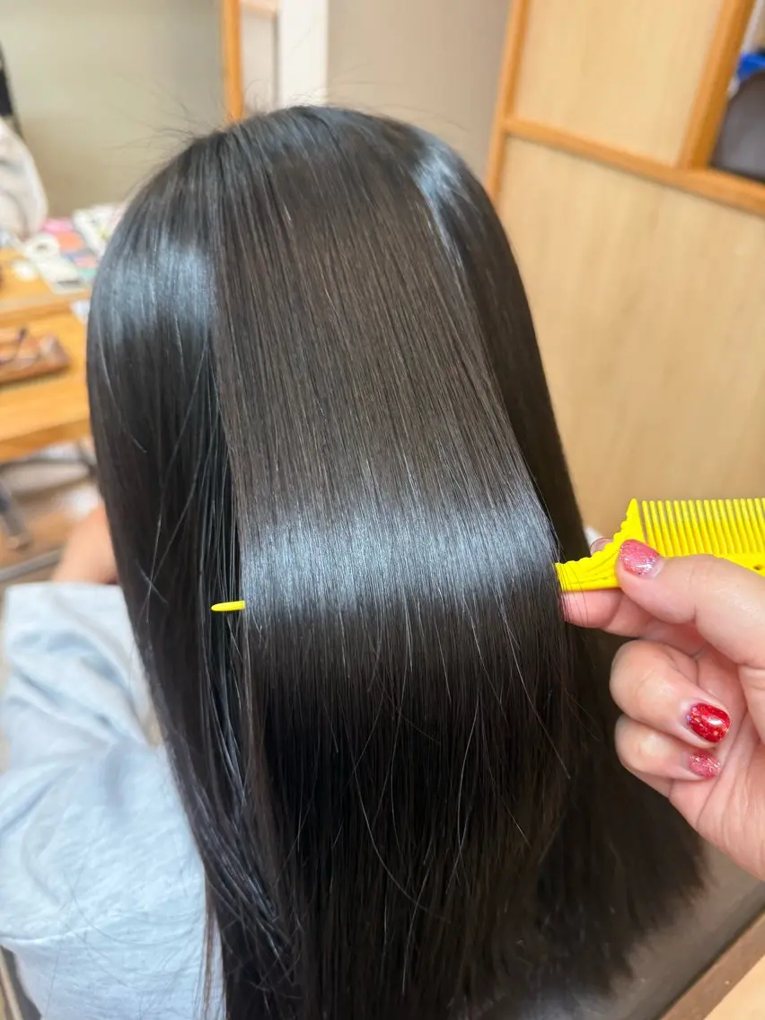 【🤎ご新規様限定】カット＋縮毛矯正+トリートメントの写真