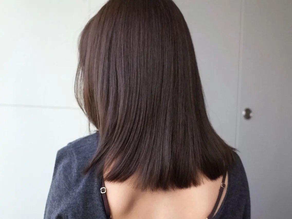 ミディアム カラー 伸ばしかけ レイヤーカット 鈴木駿介のヘアスタイル