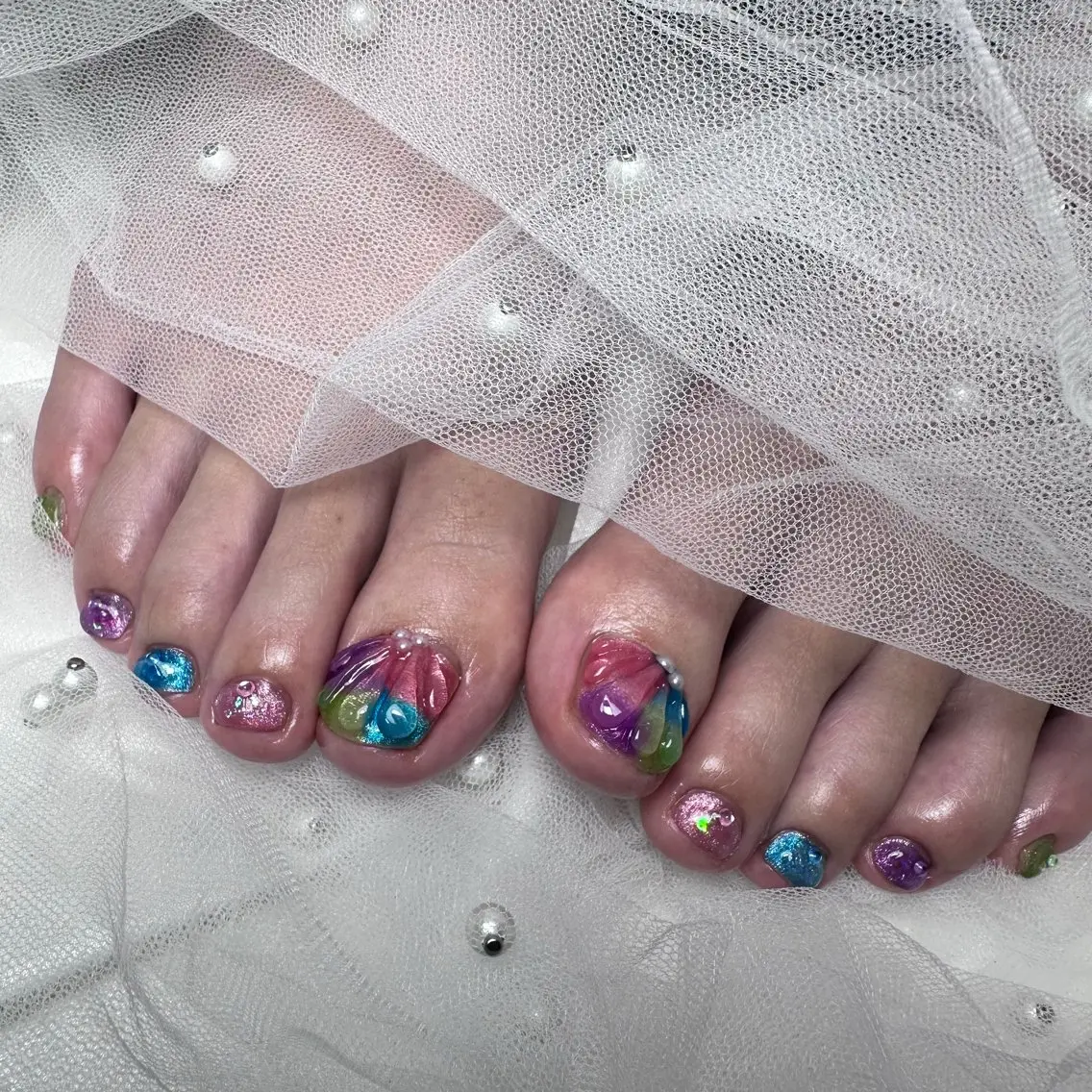 ネイル フットネイル nail salon 凪のネイルデザイン