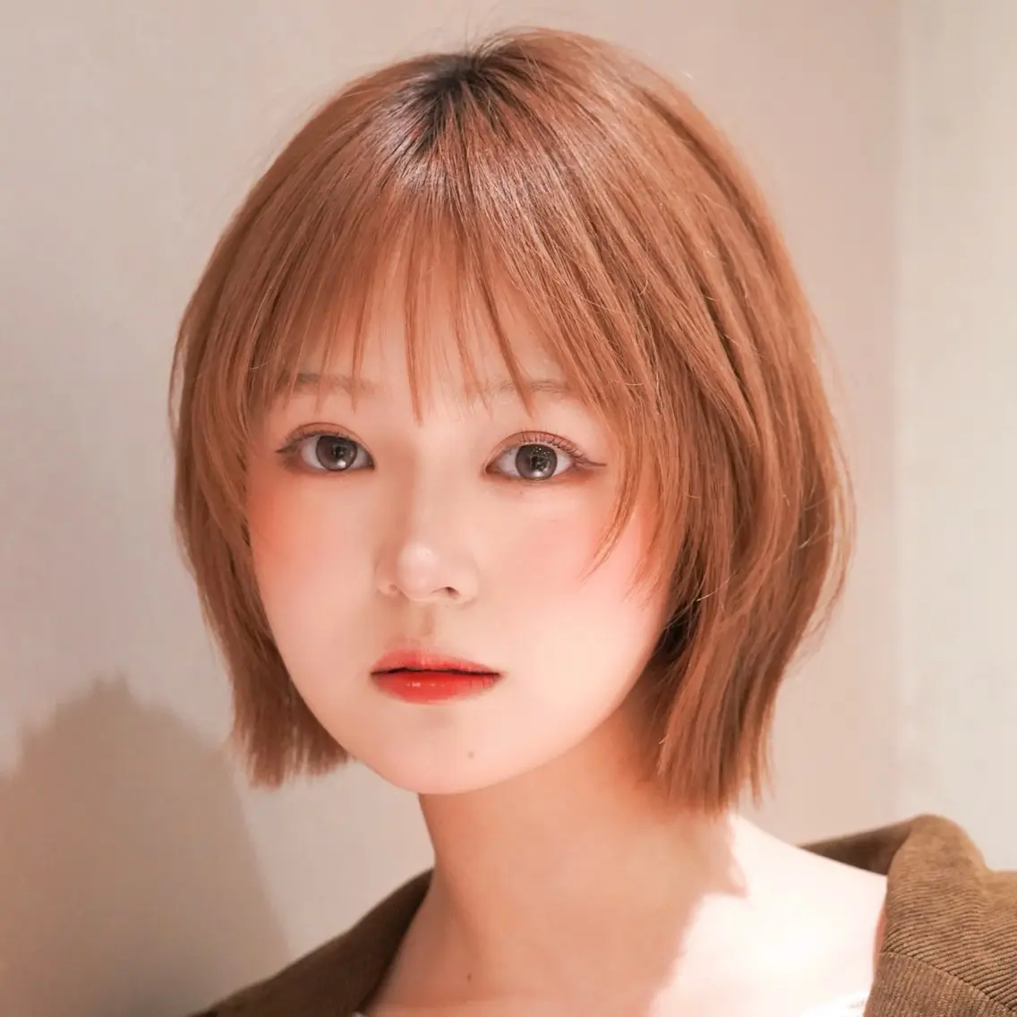 ショート トリートメント rico/暖色カラー /レイヤーカットのヘアスタイル