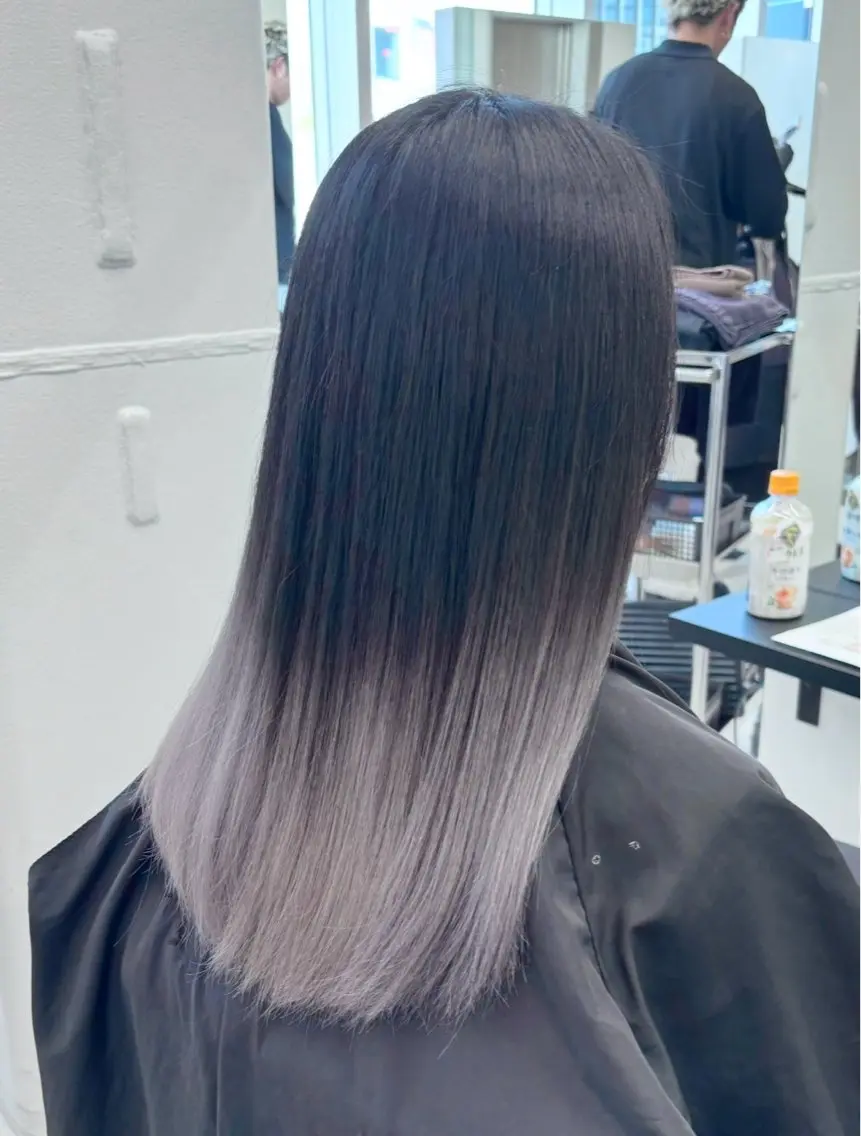 ミディアム カラー ヘアカラー トリートメント ⭐️無料！カット モデル募集⭐️夕貴のヘアスタイル