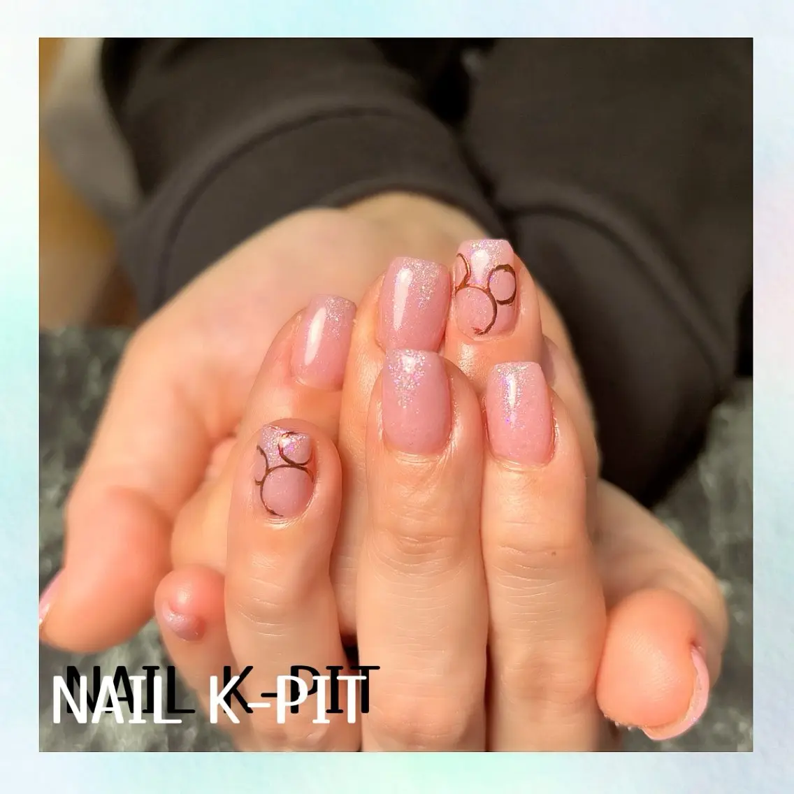 ネイル ラメ(グリッター) シンプルネイル ハンドネイル NAIL K-PIT ネイル ケーピットの眉毛・アイブロウイメージ