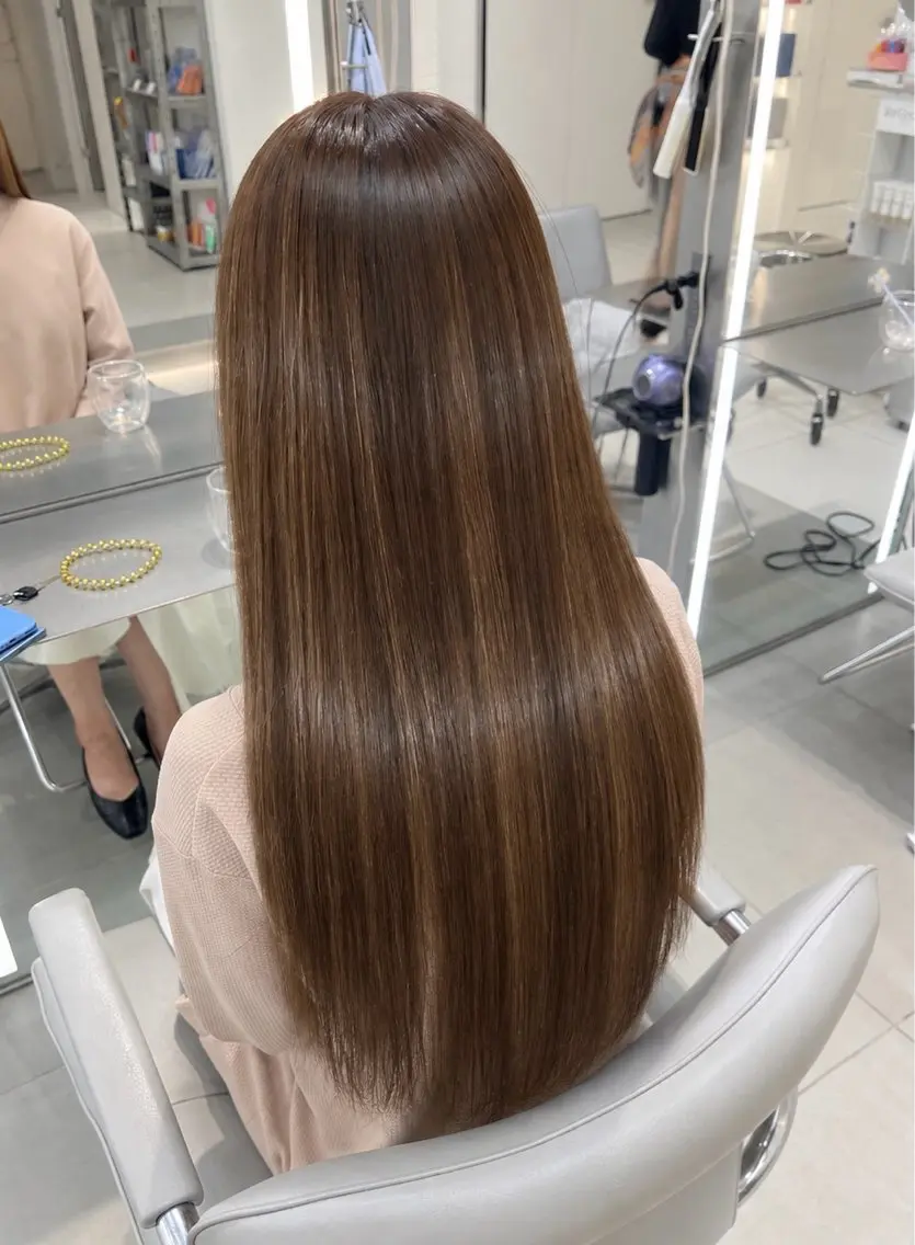 ロング カラー ヘアカラー ar+ こころ🎀のヘアスタイル