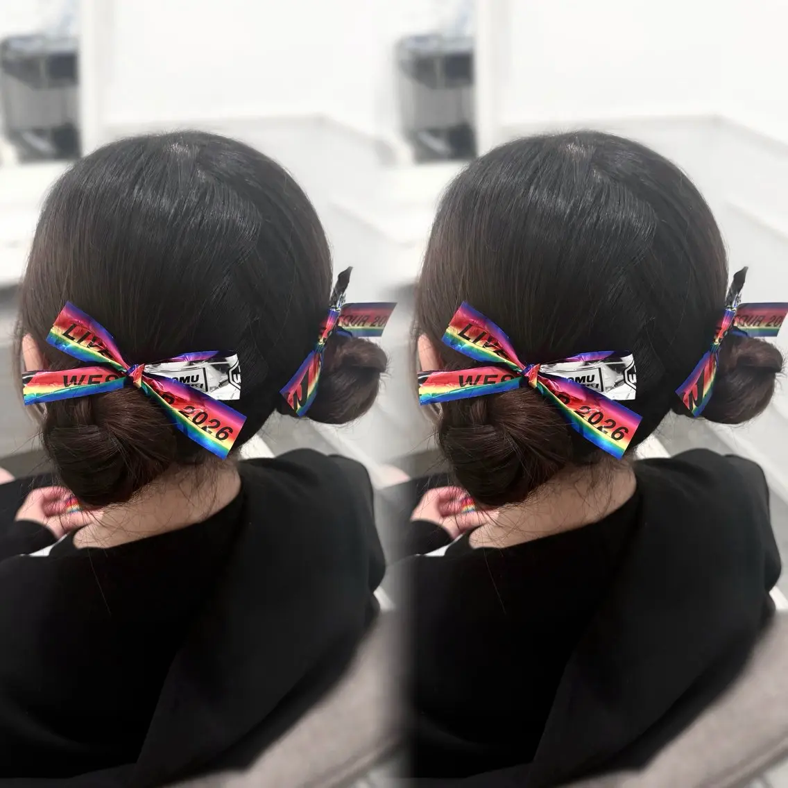 ヘアアレンジ お団子ヘア 田中 美咲のヘアスタイル