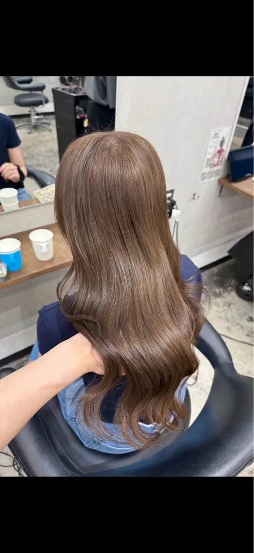 カラー ヘアカラー 透明感艶カラー/ Hao 🎀のヘアスタイル