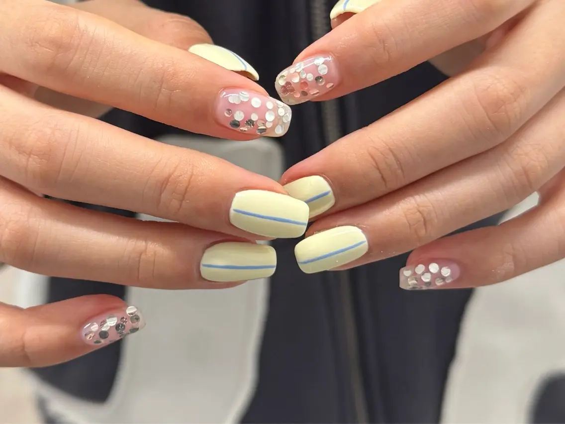 ネイル ハンドネイル mutsumi 🩵のネイルデザイン