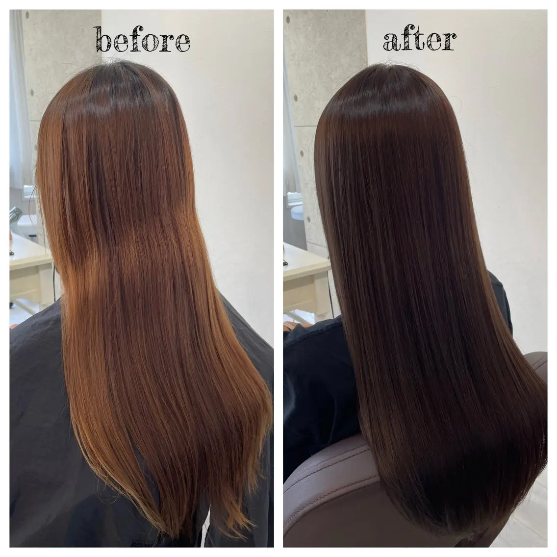 ロング カラー シルバー ヘアカラー PutiLuca 浅川のヘアスタイル