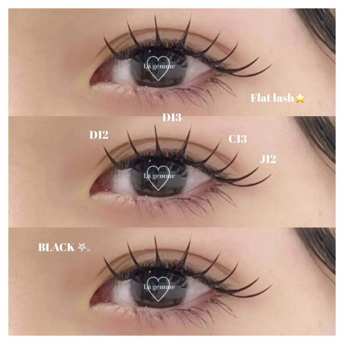 🎀フラットラッシュ140本の写真