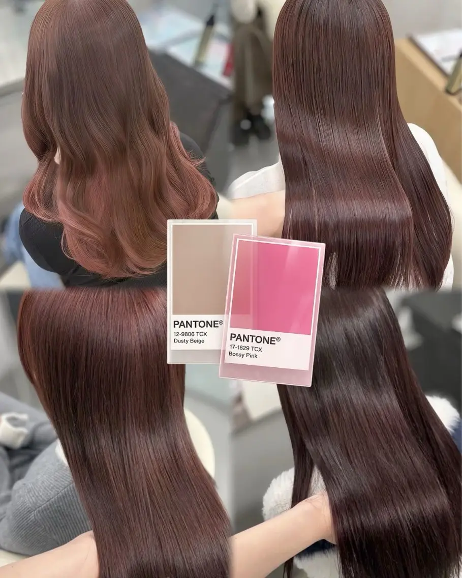 セミロング カラー ヘアカラー 透明感カラー×顔周り mizuki🫧のヘアスタイル