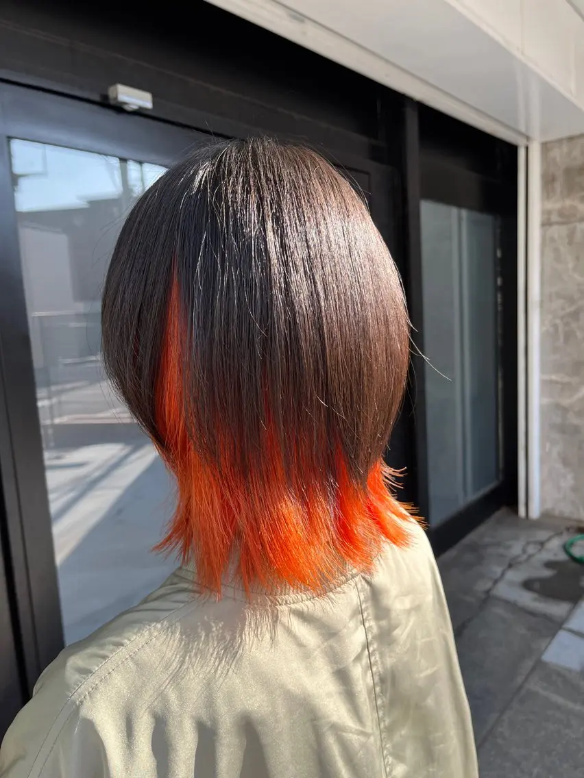 ショート カラー カット ヘアカラー トリートメント ブリーチ/髪質改善 Norikaのヘアスタイル