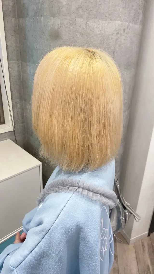ショート カラー ヘアカラー トリートメント 🎨ハイトーン ブリーチ✨RYUKIのヘアスタイル