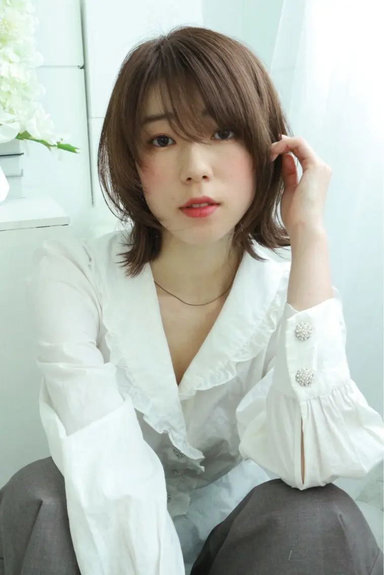 ショート 石川 理恵のヘアスタイル