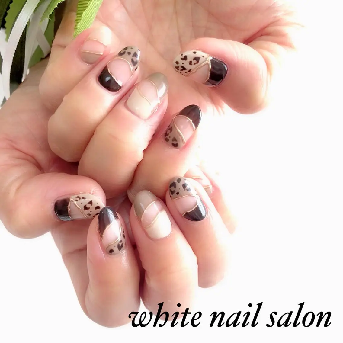 ネイル ジェルネイル ハードジェル 持ち込み ソフトジェル ハンドネイル white nail salonのネイルデザイン