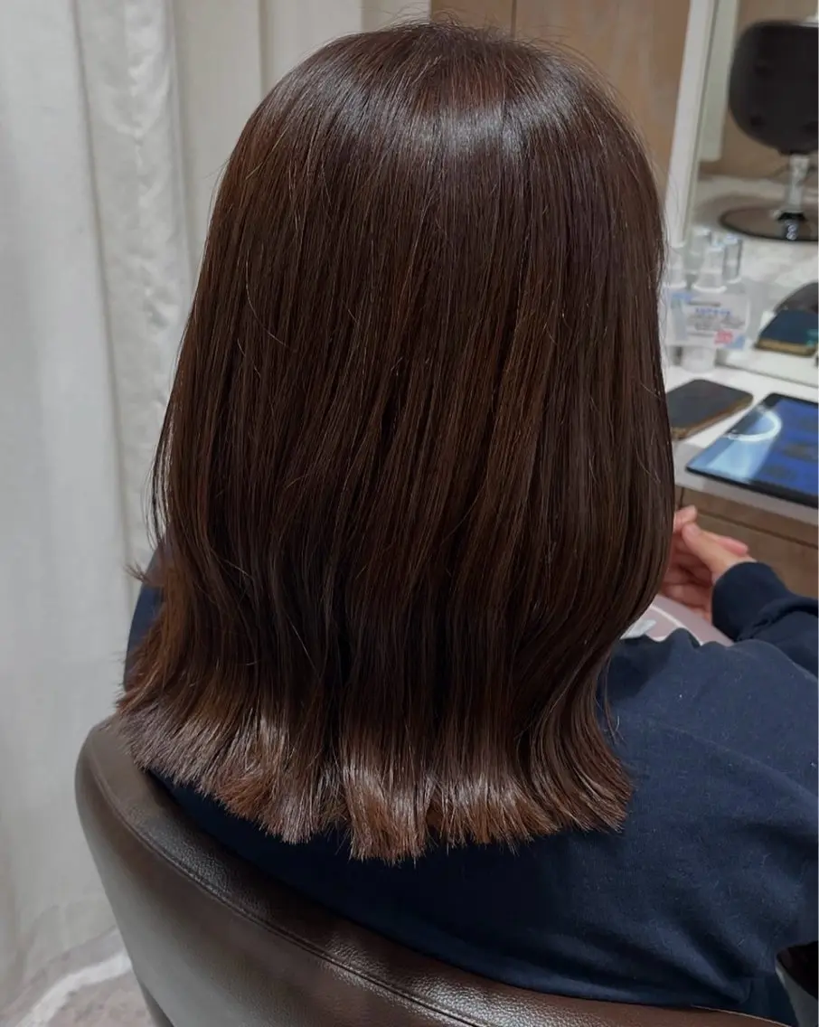 カラー 長沼 愛莉のヘアスタイル