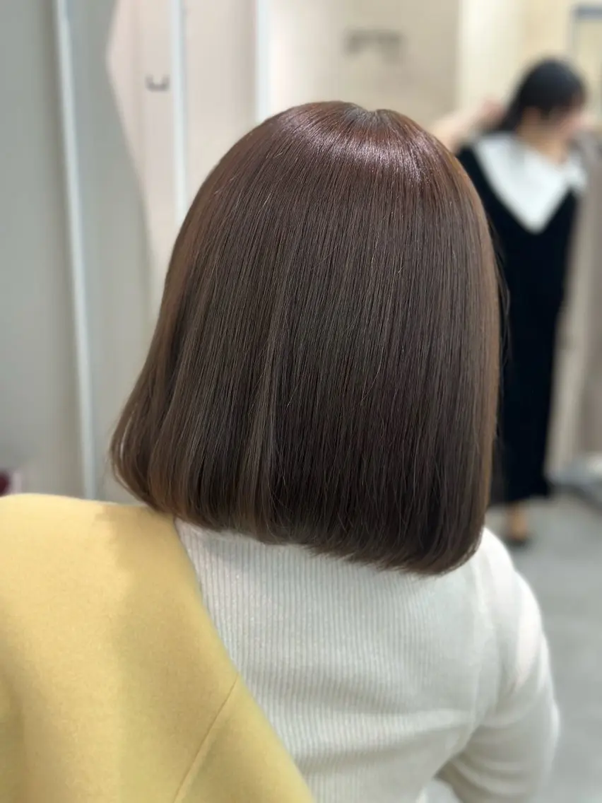 ミディアム カラー 🤍透明感カラー🤍 Moeのヘアスタイル
