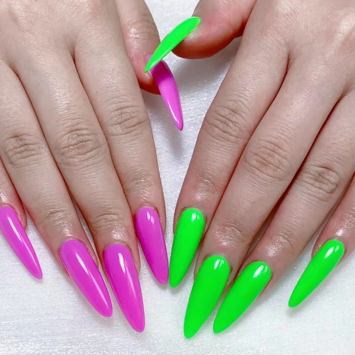 メンズ ネイル ワンカラーネイル ハンドネイル Nail salon 木にいるのネイルデザイン