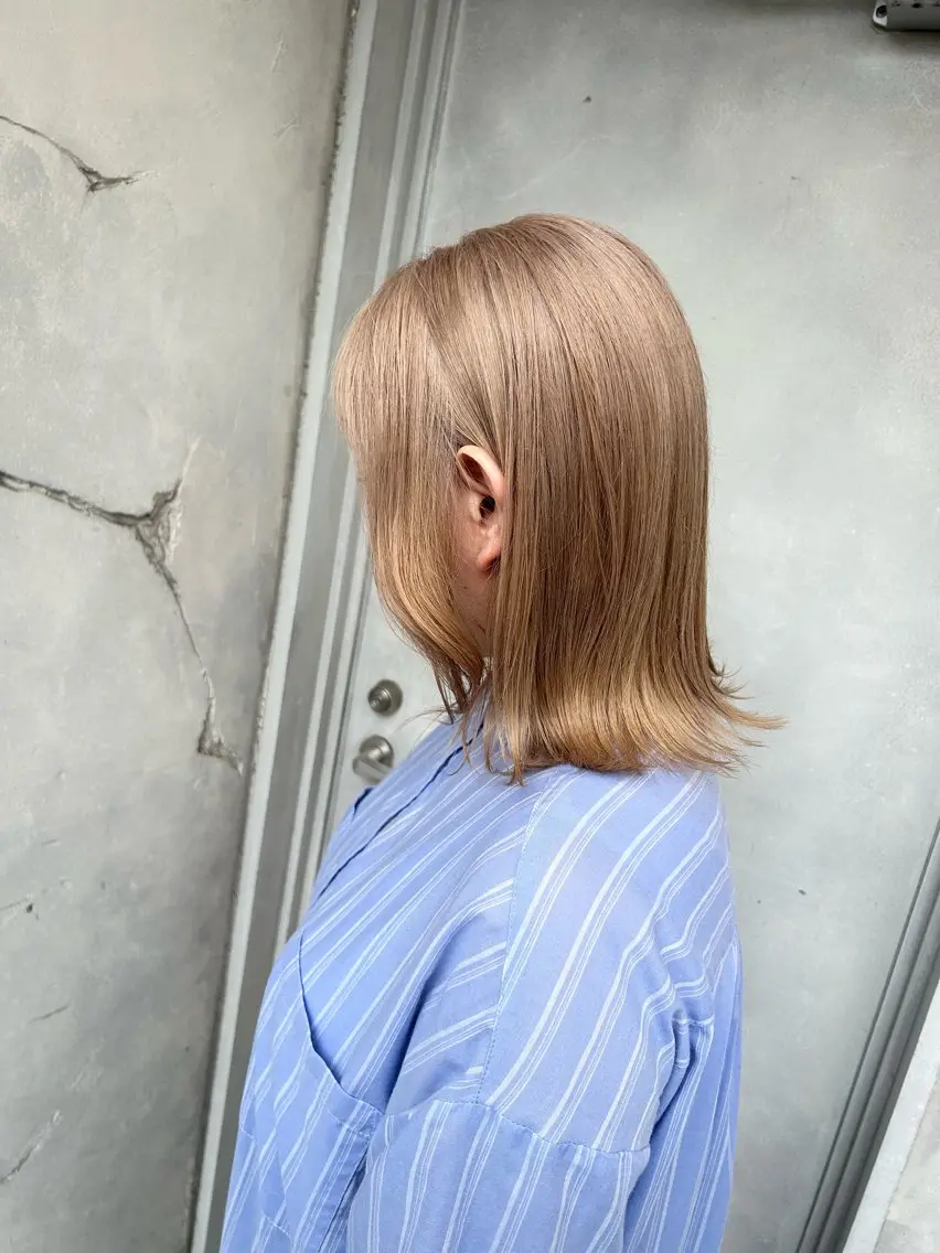 ロング Azumi/髪質改善 /ハイトーン/ボブのヘアスタイル