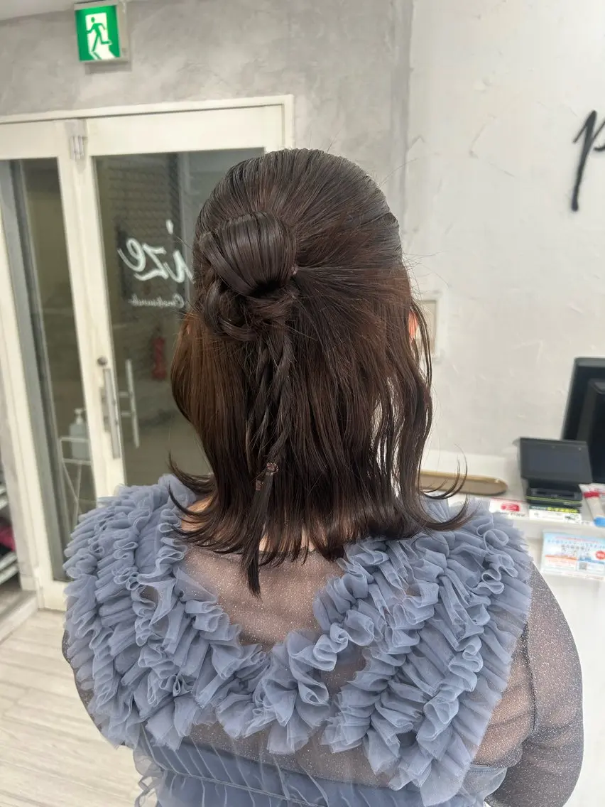 ショート ヘアセット MIHIRO🍀 ヘアメイク／レイヤーのヘアスタイル
