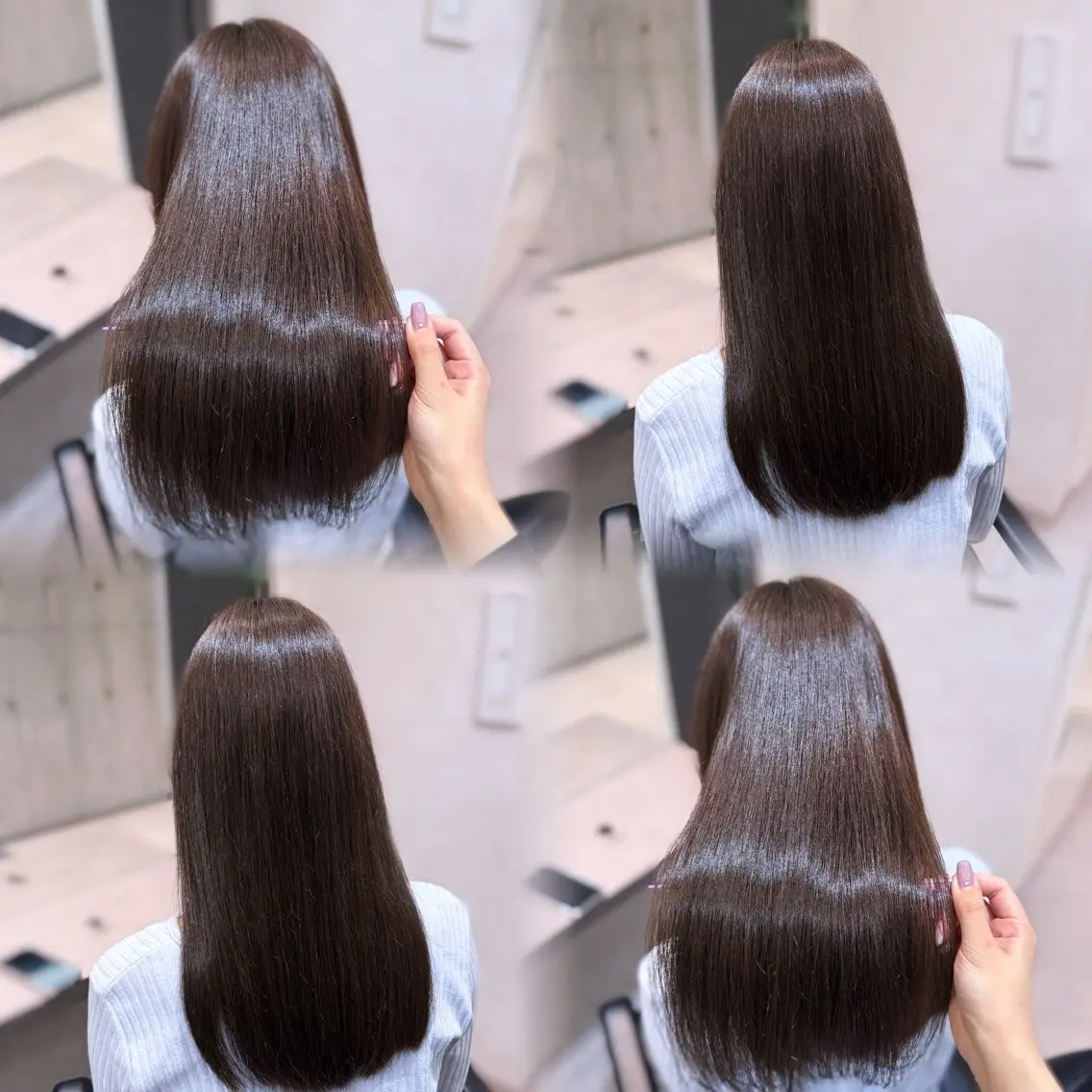 ⭐梅雨に対抗‼️髪質改善ストレート⭐¥29800≫¥15000の写真