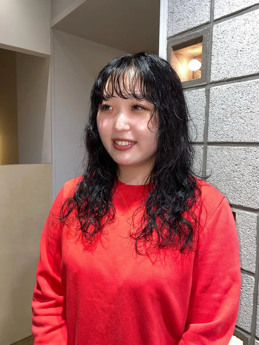 ロング ロング パーマ harai nanakoのヘアスタイル