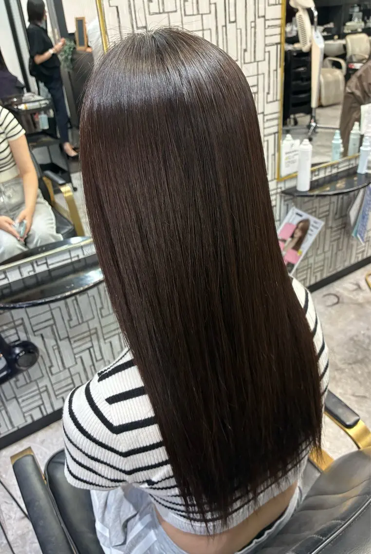 ロング トリートメント 北村 理奈のヘアスタイル