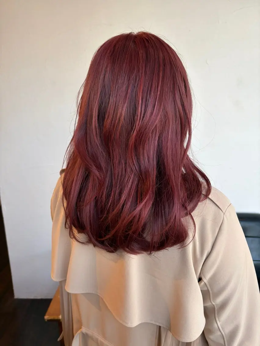 セミロング カット ヘアカラー トリートメント マンツーマン🪽 三軒茶屋/カンノのヘアスタイル