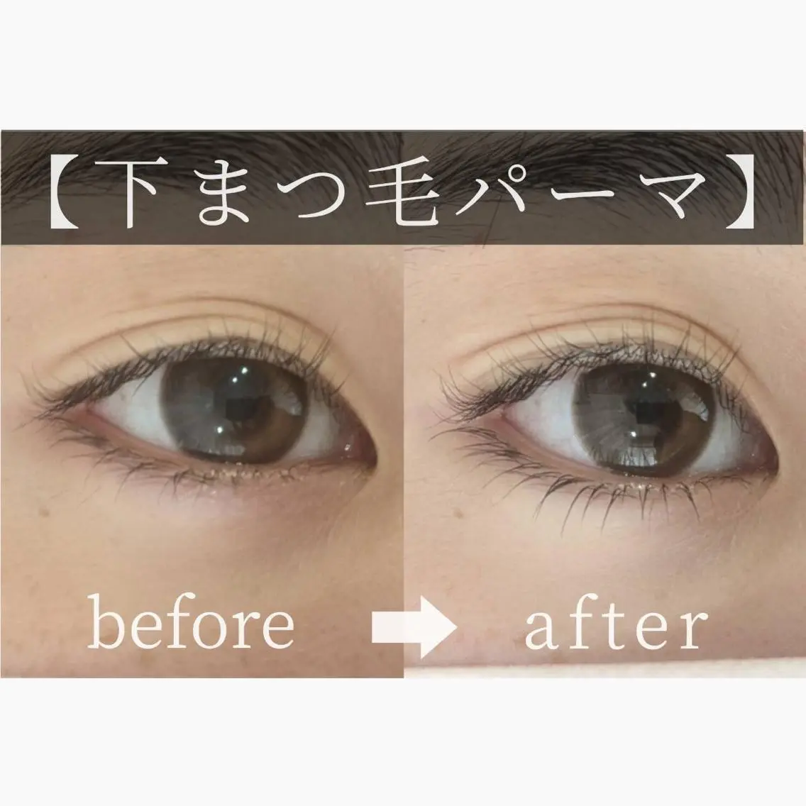 マツエク・マツパ 下まつげエクステ 一重×まつ毛パーマ eyelash Minetteのマツエク・マツパデザイン