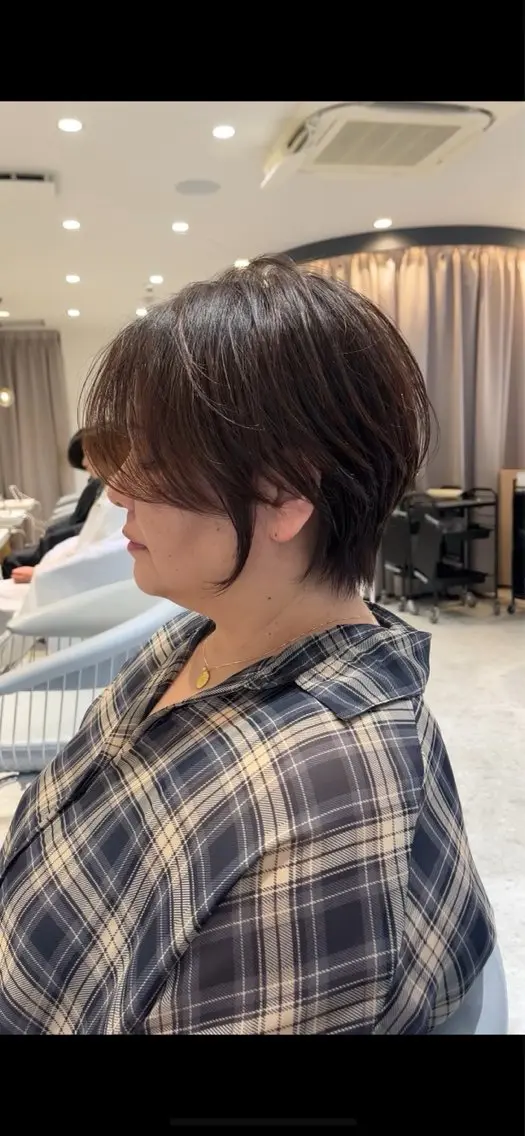 ショート けいし🐬ボブ 美髪縮毛矯正のヘアスタイル