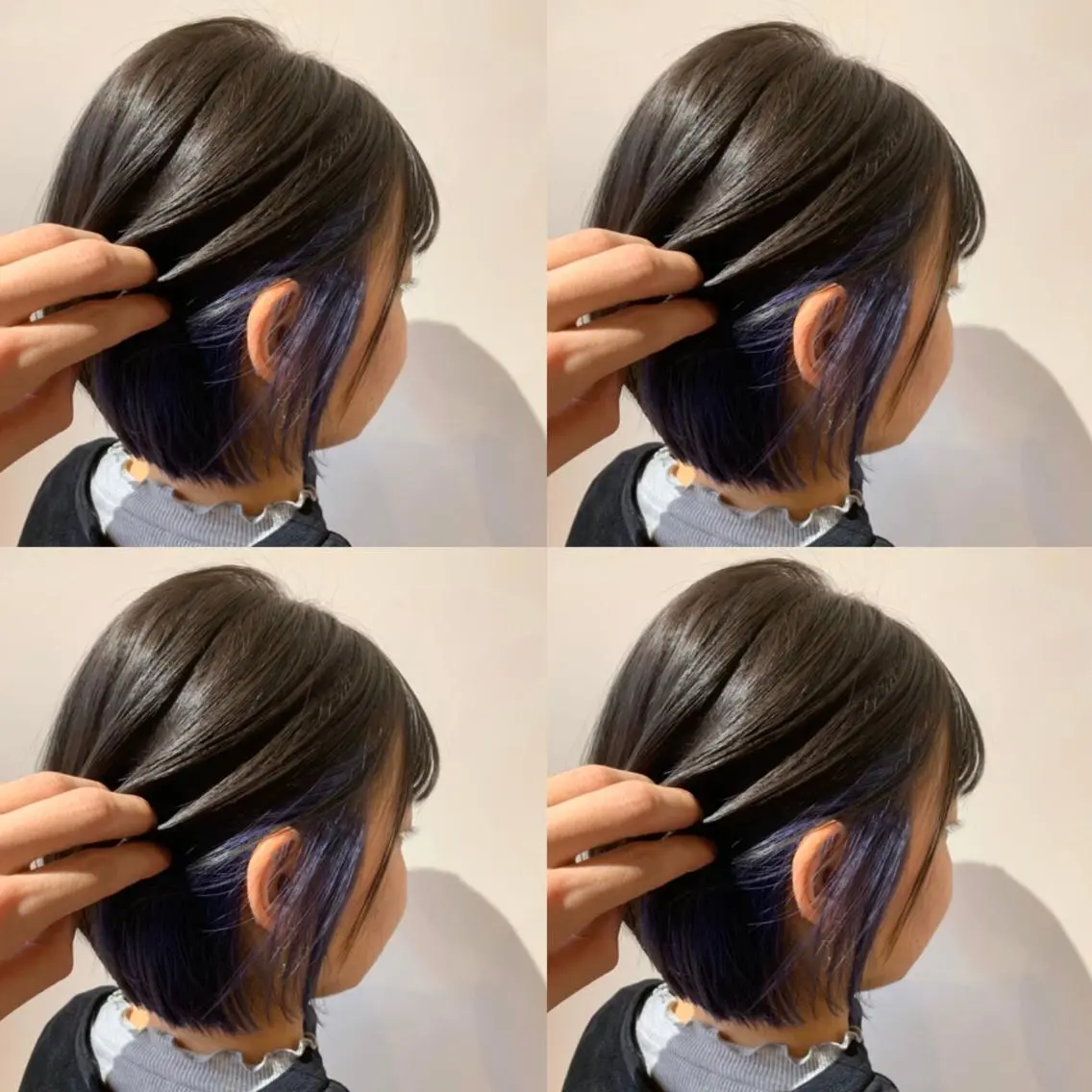 ショート カラー ヘアアレンジ カット 🦋レイヤー特化/ 羽エク/ナツミ🦋のヘアスタイル