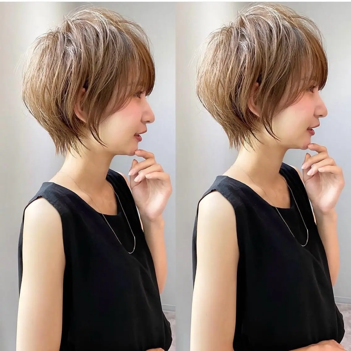 ショート カラー 似合わせカット ショートヘア カット ヘアカラー トリートメント 豊中/ショート特化/ 似合わせ/たかいのヘアスタイル