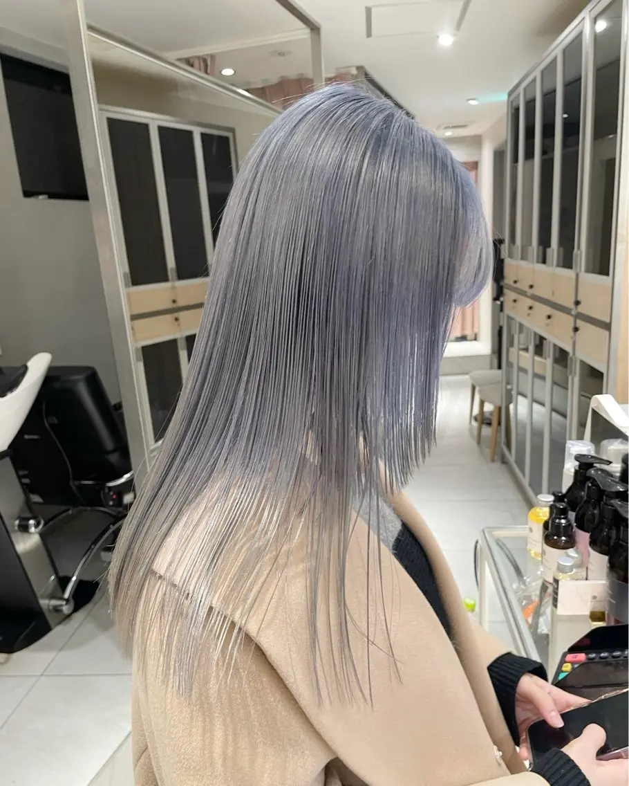 ロング カラー ヘアアレンジ ヘアカラー トリートメント ヘアセット 艶髪/レイヤーカット 🐣misakiのヘアスタイル