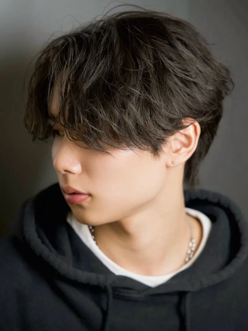 メンズ メンズパーマ カット パーマ 【公式】Men's salonLUCEYのヘアスタイル