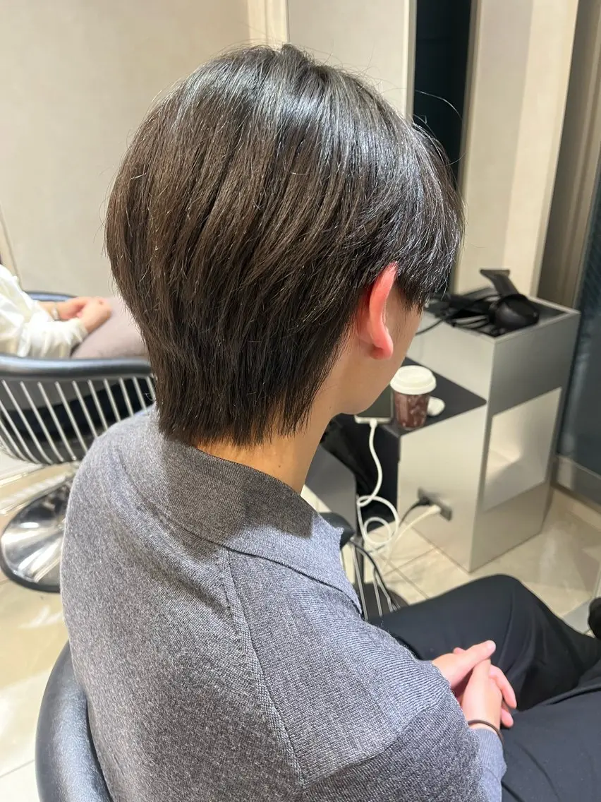 メンズ カット 縮毛矯正 韓国メンズ/トレンド 🇰🇷wakanaのヘアスタイル