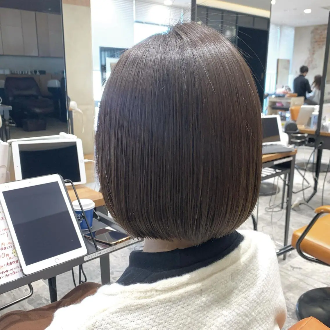 ミディアム 🧡くびれヘア/前髪 顔周り🧡久原結衣のヘアスタイル