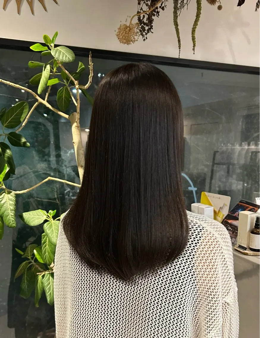 🪽‪艶さら美髪矯正🪽‪ 今だけ!!¥16,500⏩¥5,900  [💧梅雨の湿気対策におすすめ☔️]の写真