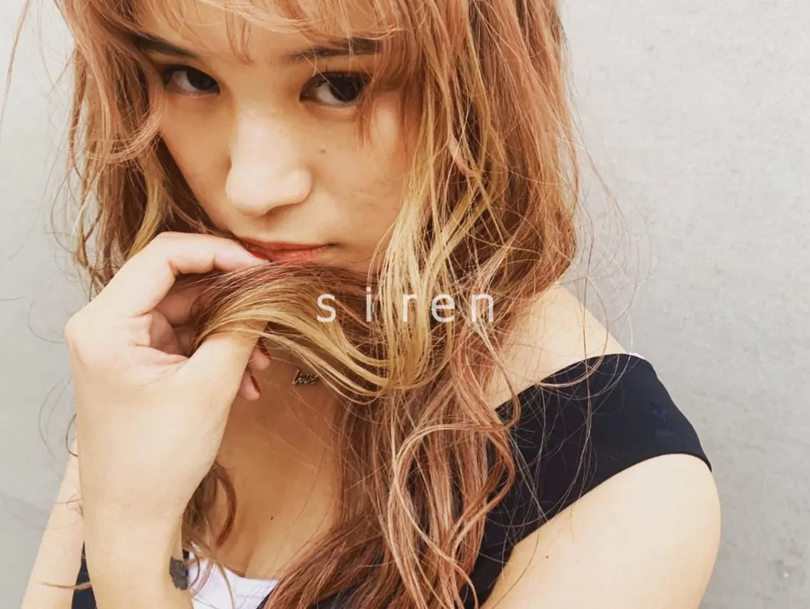 ロング カラー ブリーチ エクステ Shiho お洒落な エクステ♡ハイトーンのヘアスタイル